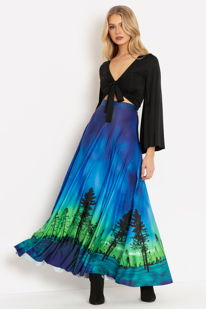 Aurora Skye Maxi Skirt