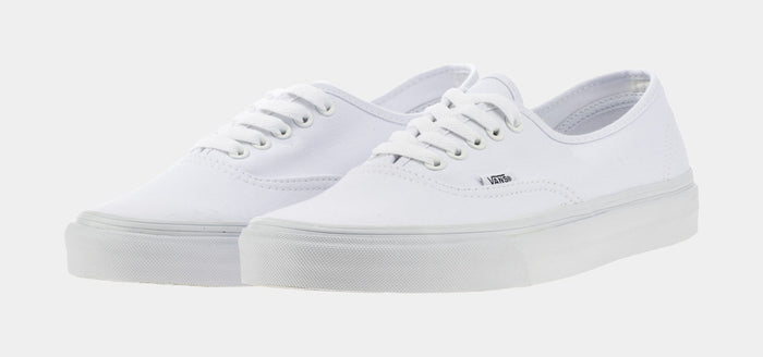Authentic Low Mens Skate Shoes (White)
