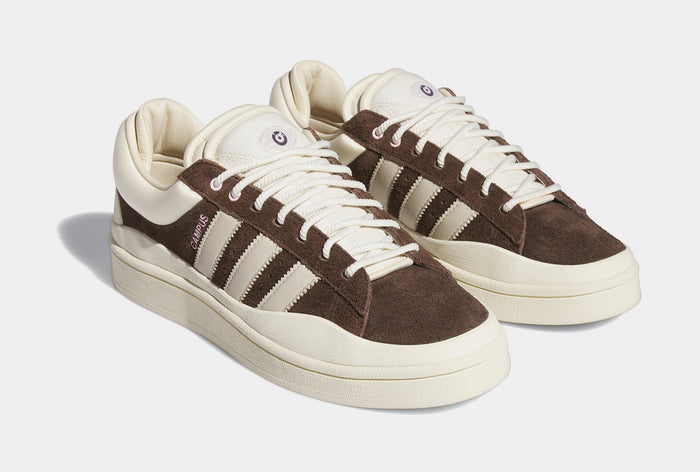 Bad Bunny Last Campus Mens Lifestyle Shoes (Deep Brown/Chalk/Pink) Free Shipping