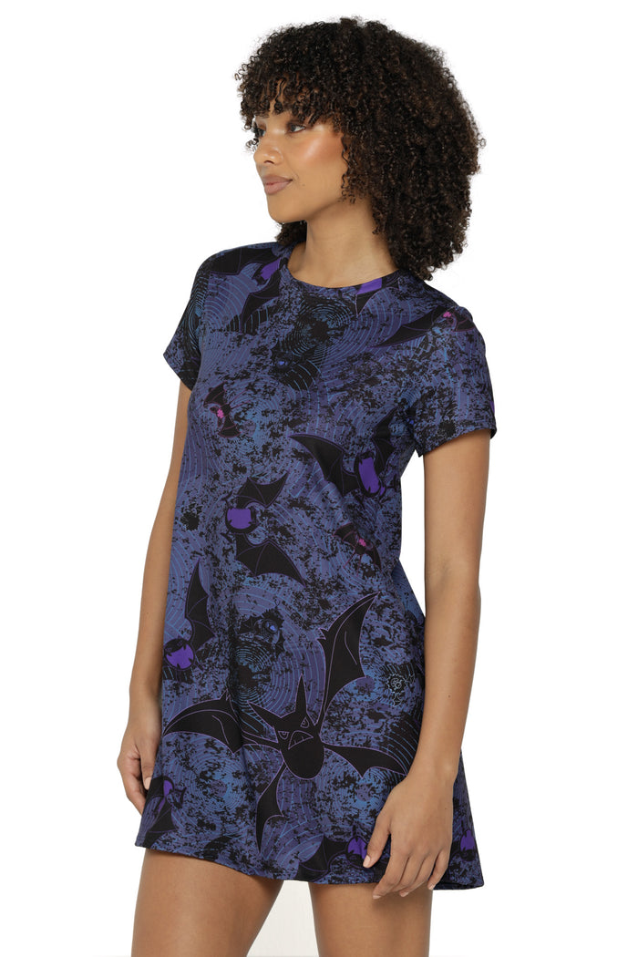 Bat Evolution Swing Tee Dress