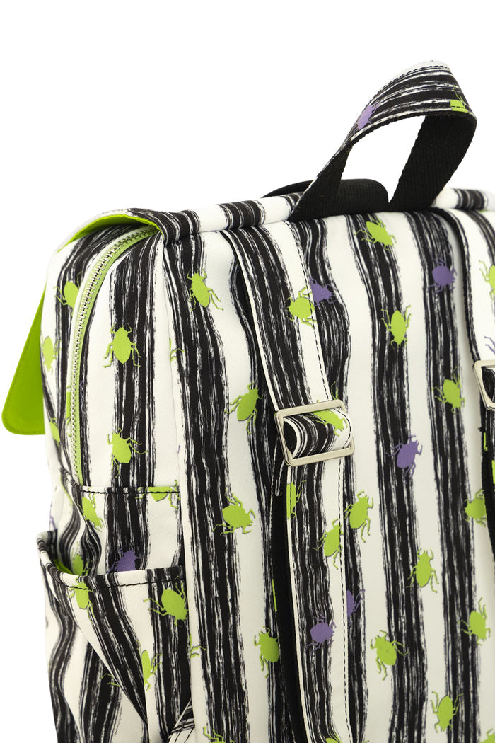 BlackMilk Clothing x Warner Brothers Beetlejuice - Beetlejuice Satchel Backpack - Warner Bros. Merchandise - Collaboration apparel - Licenced.