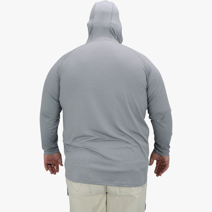 Splish Splash Heather, Steel Heather, Airy Blue Heather, Corsair Heather $Model is 5'9" 320lbs Size 3X$