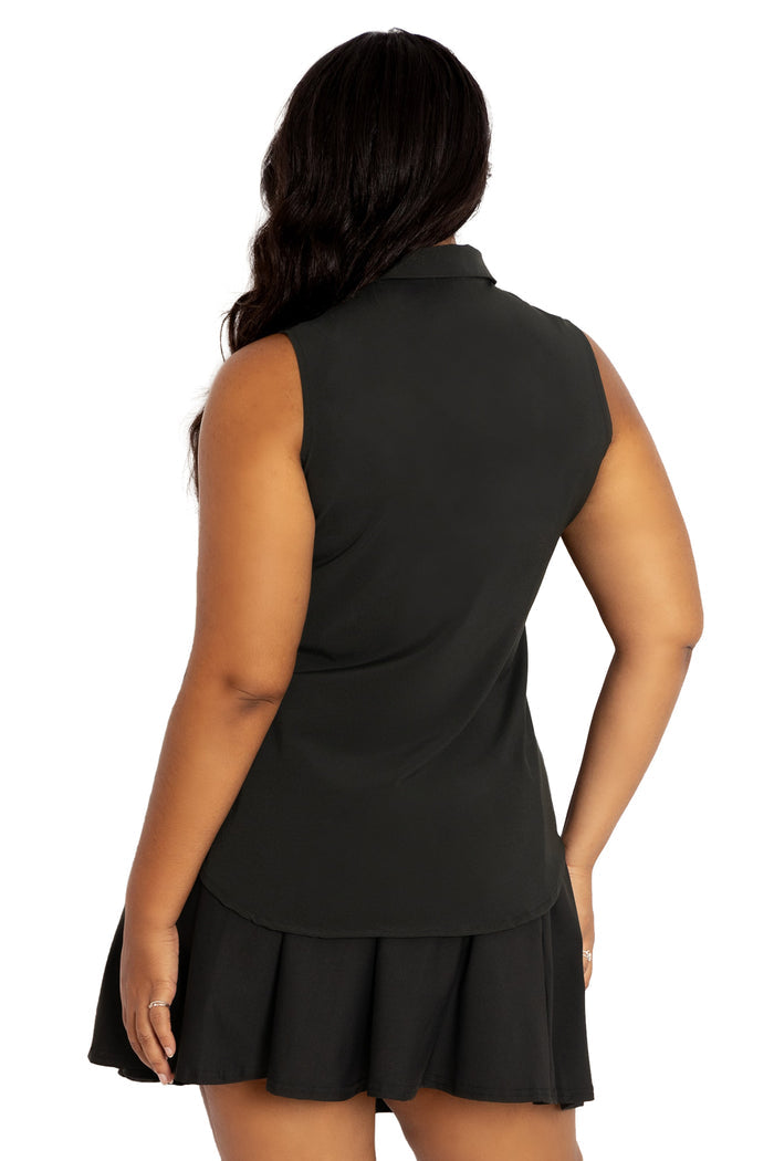 BlackMilk Clothing - Black Business Time Shirt
