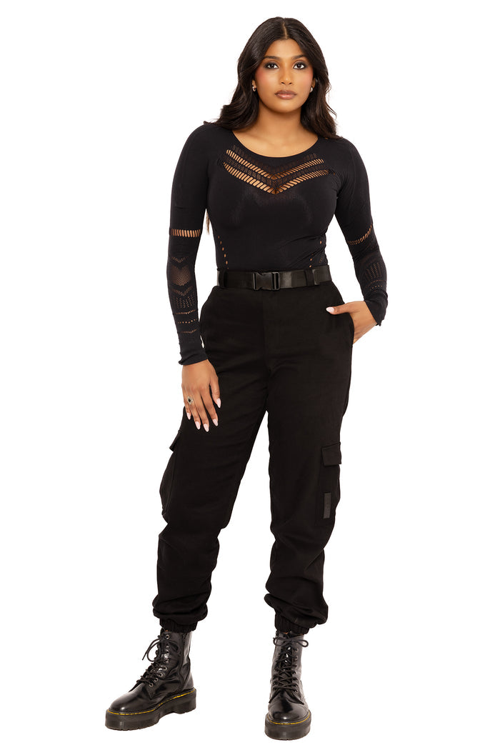 Black Cargo Pants 2.0