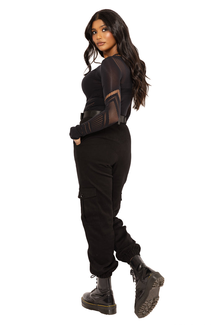 Black Cargo Pants 2.0