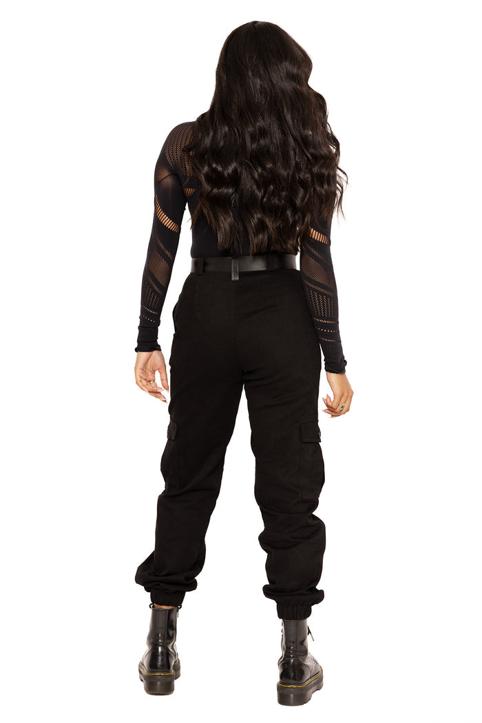 Black Cargo Pants 2.0