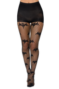 Black Flock of Bats Hosiery