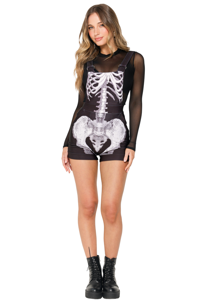 Black Ribs Overalls