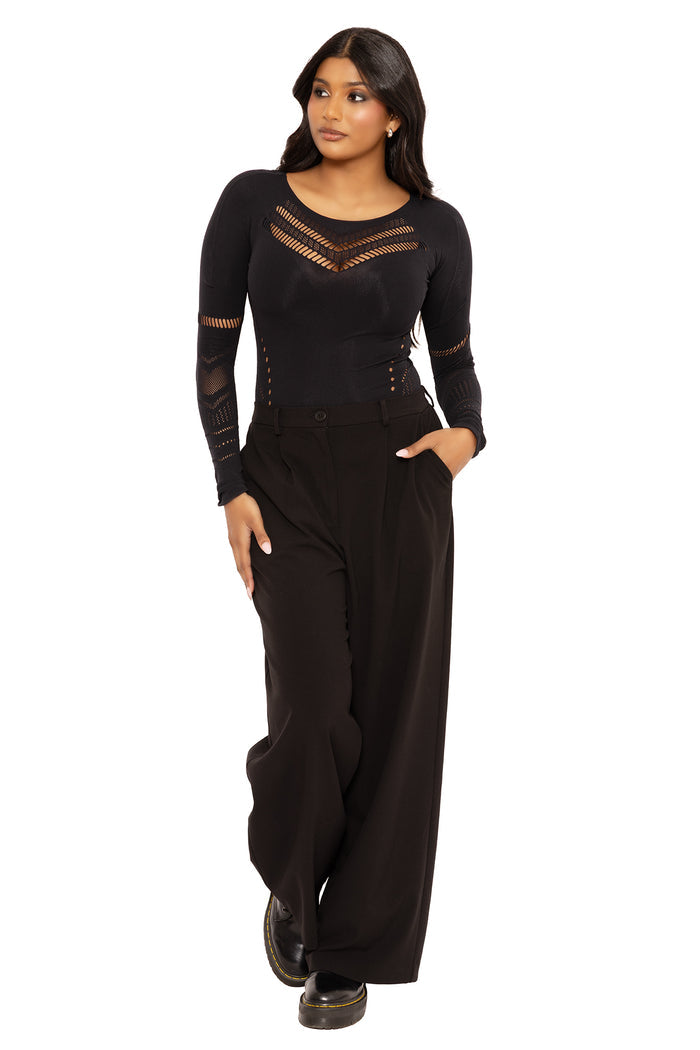 Black Silhouettes Pants
