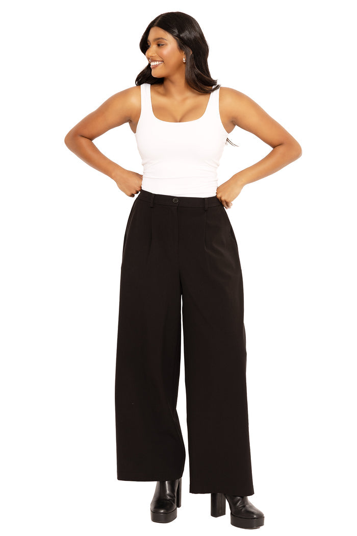 Black Silhouettes Pants