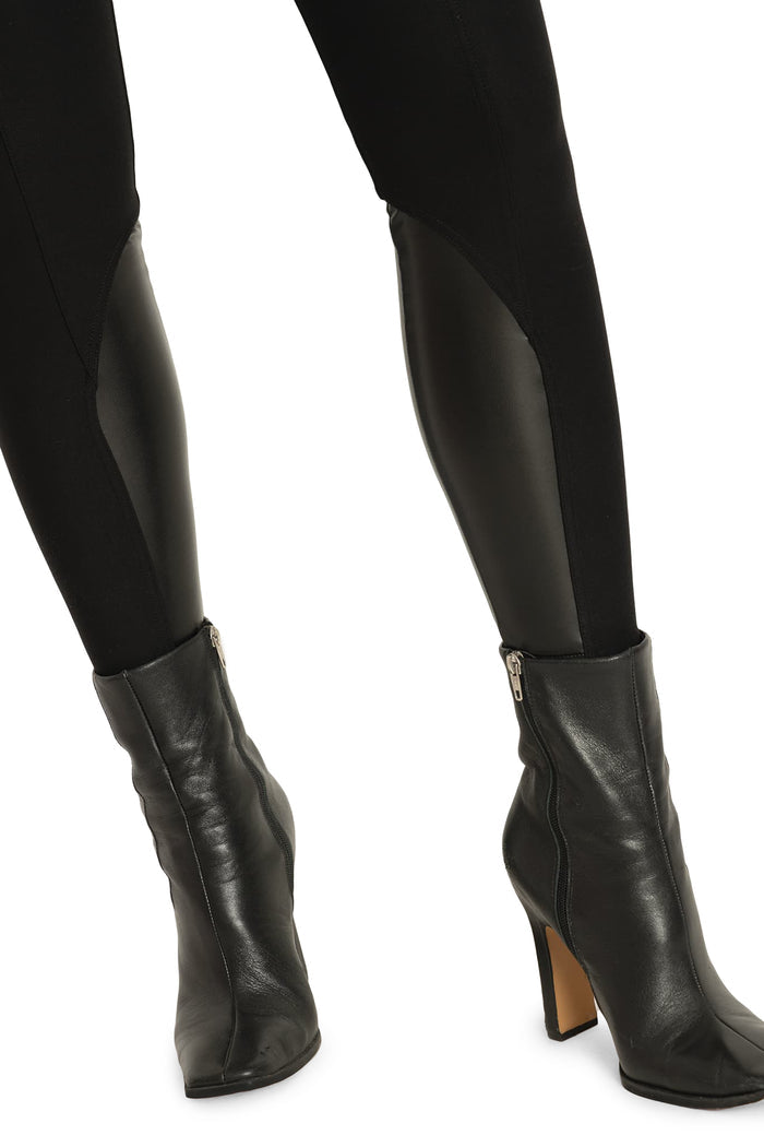 BlackMilk Clothing - Black Splice Panelled High Waisted Leggings