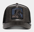 Black Stallion Mens Trucker Hat (Black)