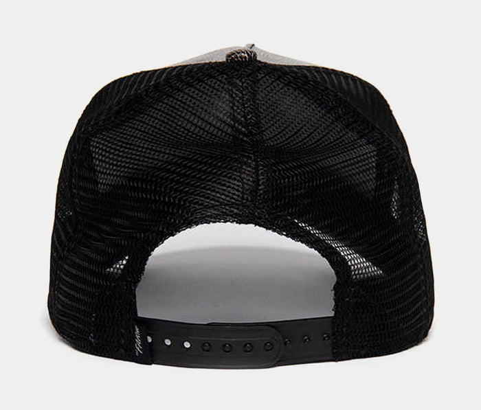 Black Stallion Mens Trucker Hat (Black)
