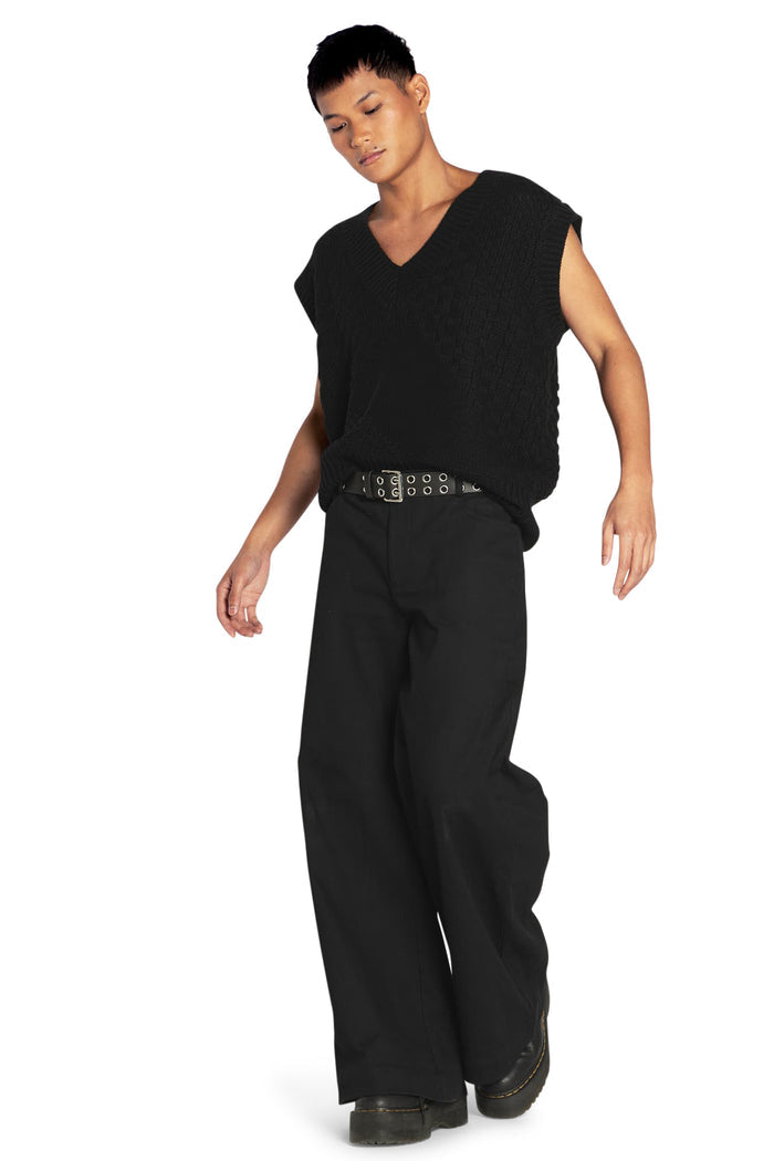 BlackMilk Clothing - Black Street Pants