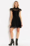Black Swan Short Sleeve Dress