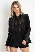 Black Velvet October's Moon Blazer