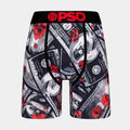 Blood Diamonds Mens Boxers (Black/Red) Free Shipping