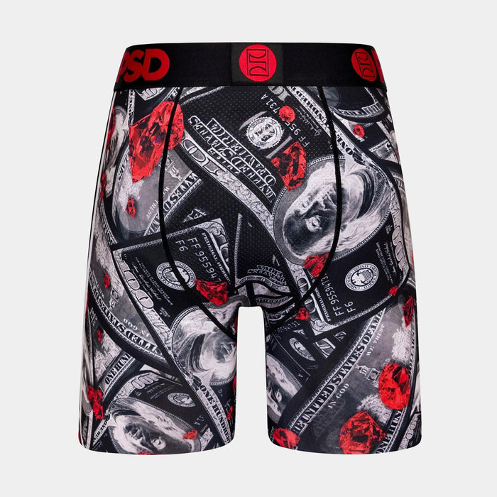 Blood Diamonds Mens Boxers (Black/Red) Free Shipping