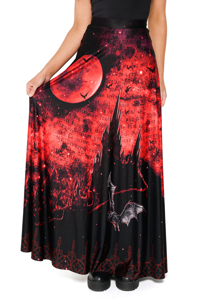 Blood Sucker Maxi Skirt