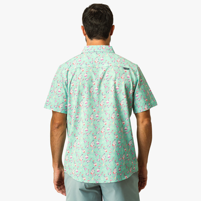 Aqua Glass $Model is 6'0" 182lbs Size M$