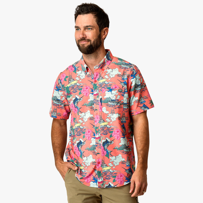 Conch $Model is 6'0" 182lbs Size M$