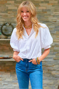 Bomba White Poplin Shirt