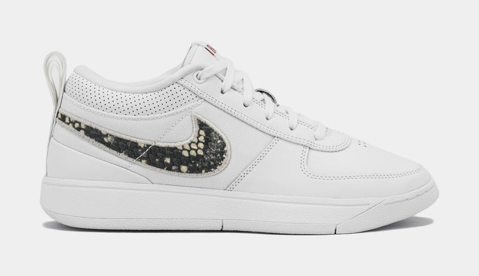 Book 1 Rattlesnake Mens Basketball Shoes (White/Orewood Brown/Burnt Sunrise/Black) Final Sale
