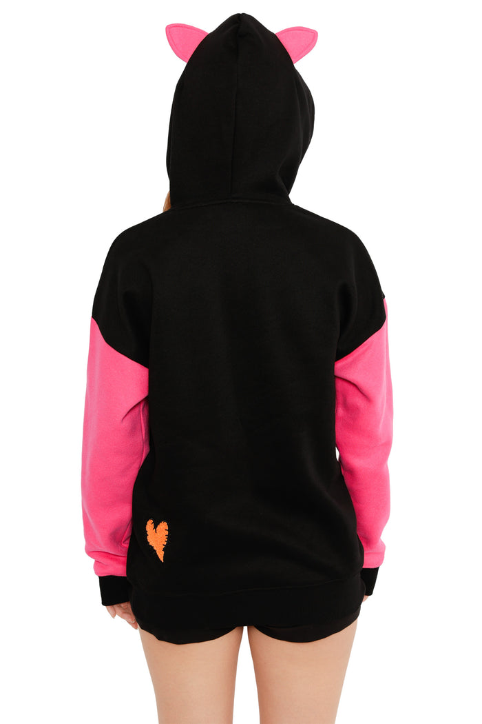 Broken Heart Kangaroo Pocket Hoodie