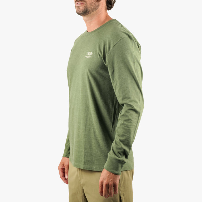 Army Heather $Model is 6'3" 185lbs Size L$