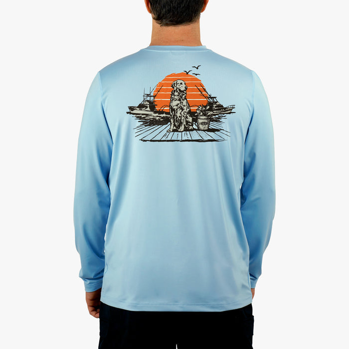 Airy Blue$Model is 6'1" 190lbs Size L$