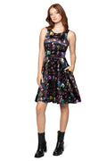 Cabinet of Curiosity Velvet Princess Longline Dress
