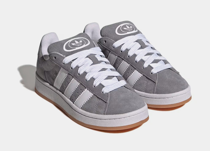 Campus 00s Grade School Lifestyle Shoes (Grey Three/Cloud White/Cloud White)
