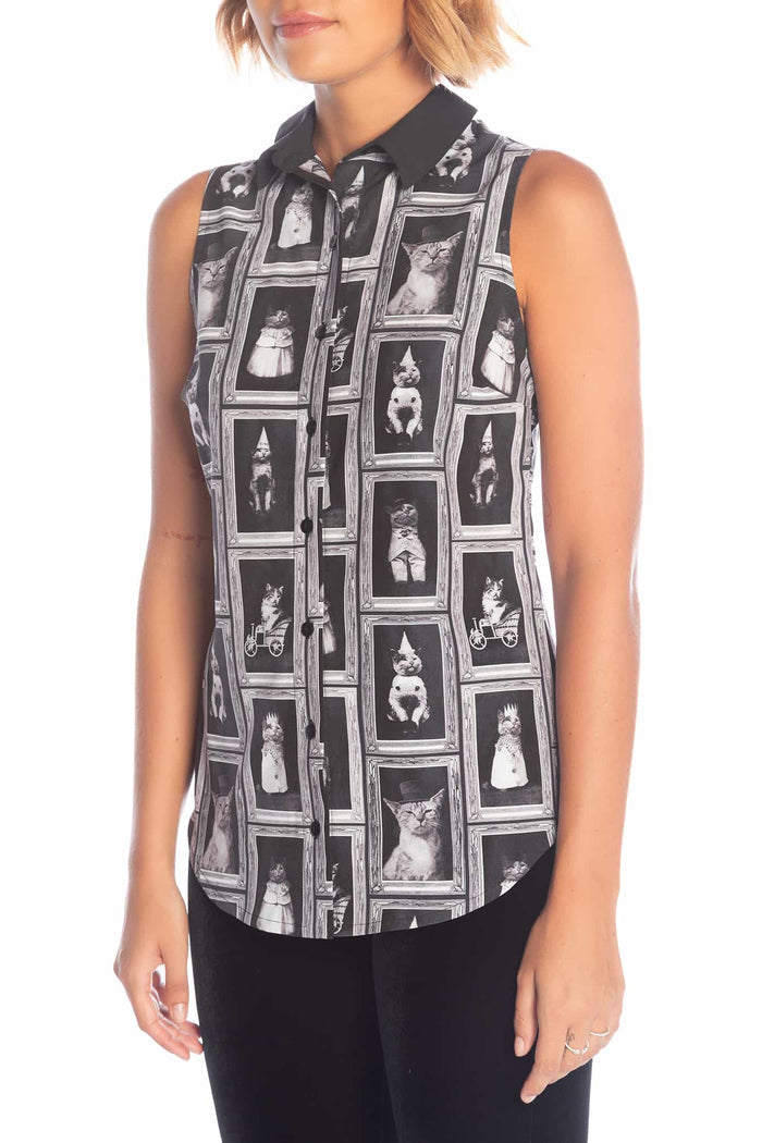 Cat Tales Business Time Shirt