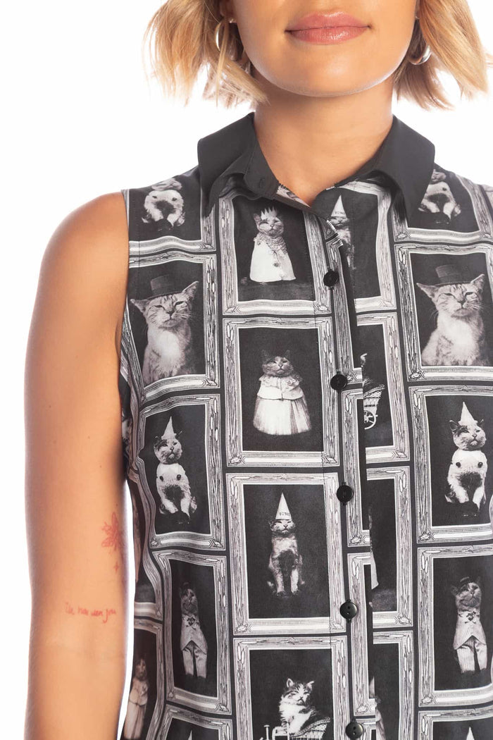 Cat Tales Business Time Shirt