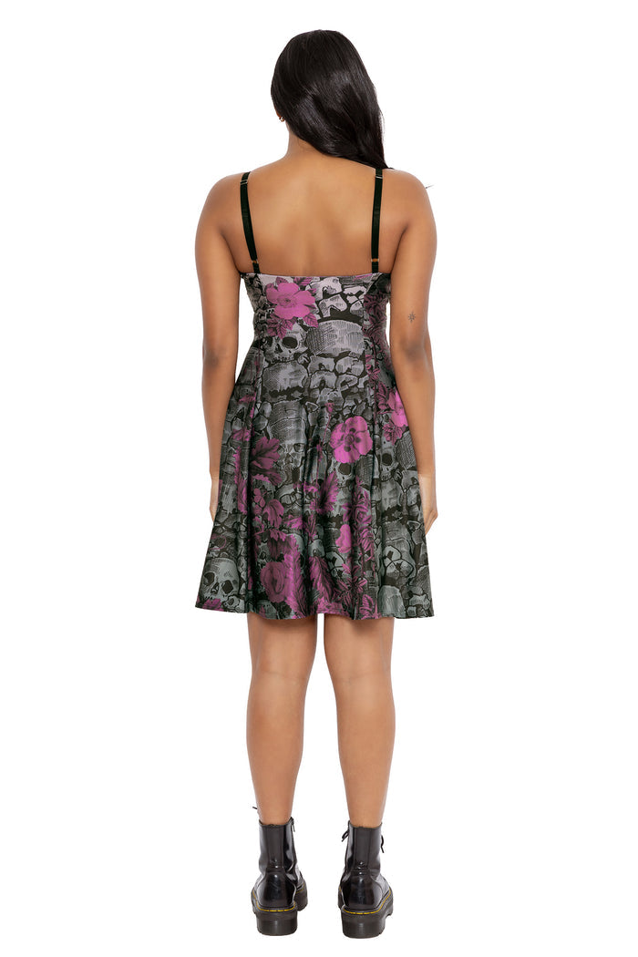 Catacomb Carnation Longline Strappy Dress