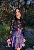 Catacomb Carnation Mini Strappy Dress