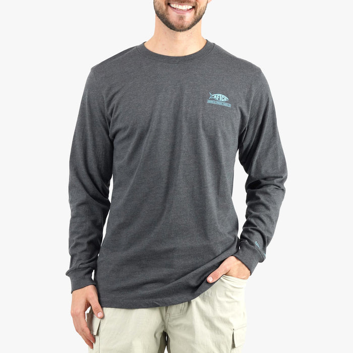 Charcoal Heather $Model is 5'9" 155lbs Size S$