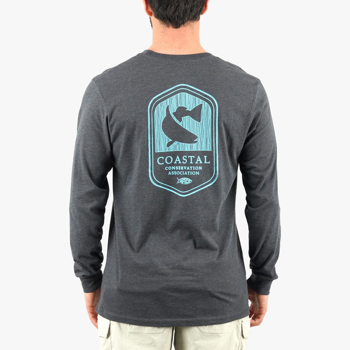 Charcoal Heather $Model is 5'9" 155lbs Size S$