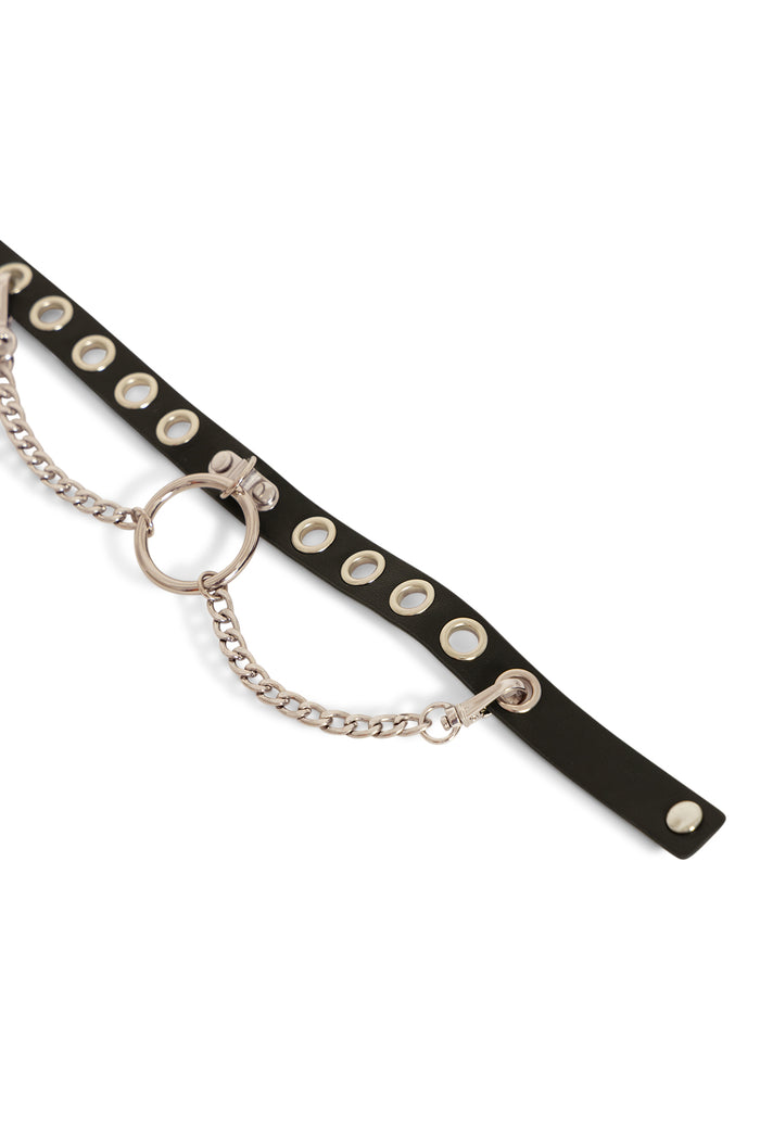 BlackMilk Clothing - Chain Reaction Eyelet Choker