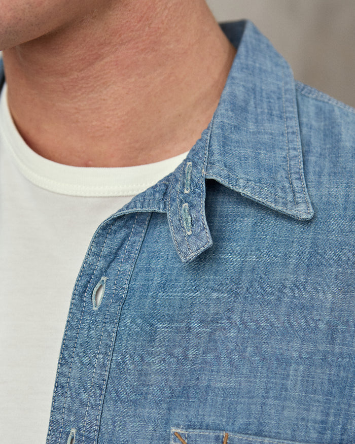 Chambray Utility Shirt