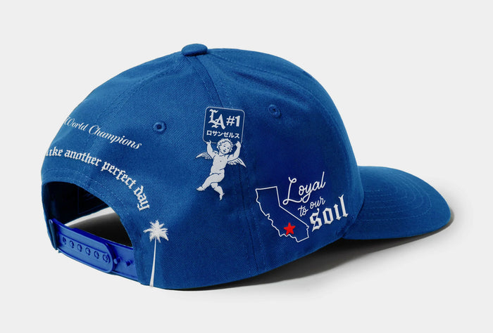 Champs AF Snapback Mens Hat (Blue/White)
