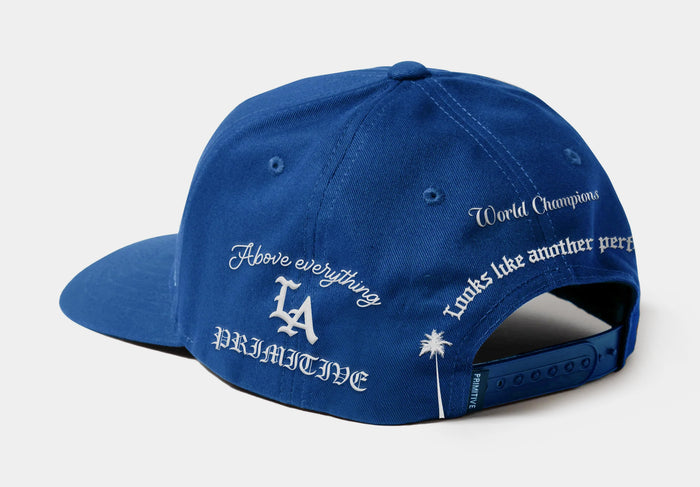 Champs AF Snapback Mens Hat (Blue/White)