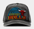 Chicago Bulls Bootleg '47 Hitch Snapback Mens Hat (Black)