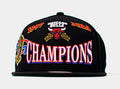 Chicago Bulls HWC 97 Champions Snapback Mens Hat (Black)