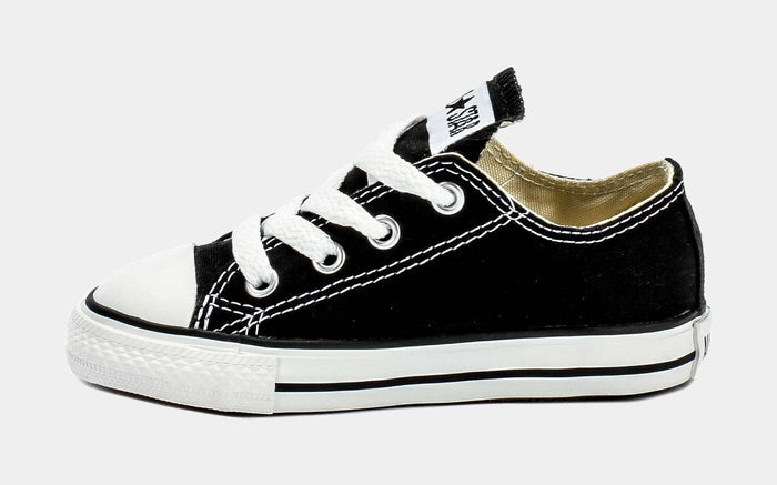 Chuck Taylor All Star Low Infant Toddler Lifestyle Shoes (Black/White)
