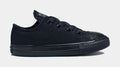 Chuck Taylor All Star Low Monochrome Canvas Infant Toddler Lifestyle Shoes (Black)