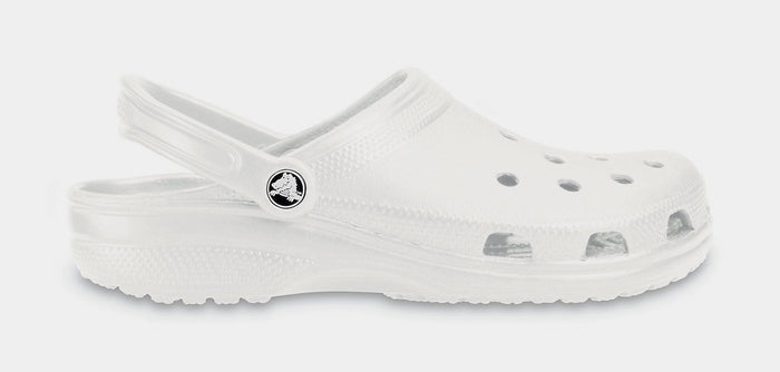 Classic Clog Preschool/Grade School Sandals (White)