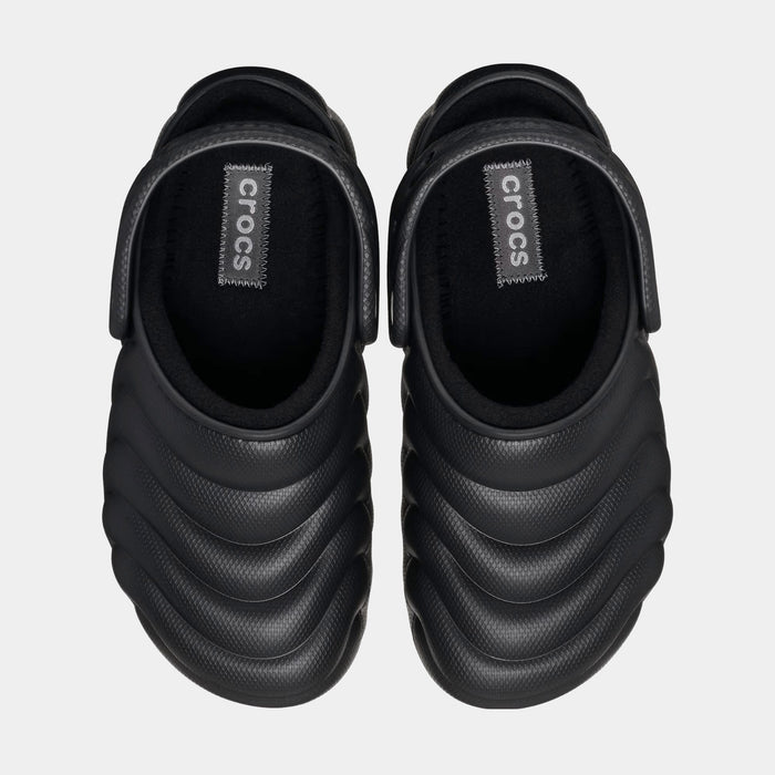 Classic Lined Overpuffed Clog Mens Sandals (Black) Final Sale
