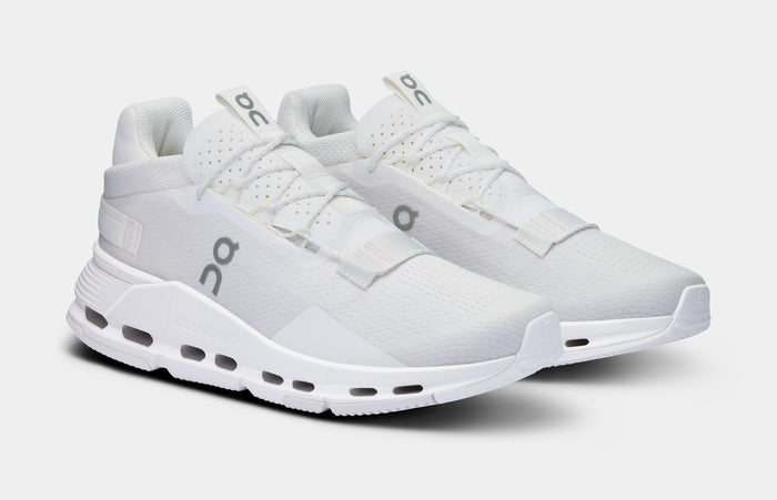 Cloudnova 2 Mens Running Shoes (All White)