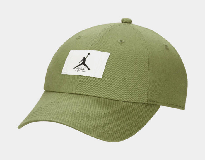 Club Cap Adjustable Mens Hat (Green/White)